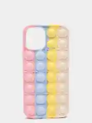Розовый чехол Apple iPhone X, XS, 7, 8, 11, 11 Pro, 12, 12 Pro, 12 Pro Max Pop it поп ит popit