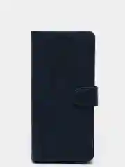 Темно-синий кожаный PU чехол книжка Xiaomi Redmi Note 9 / Redmi 10X 4G