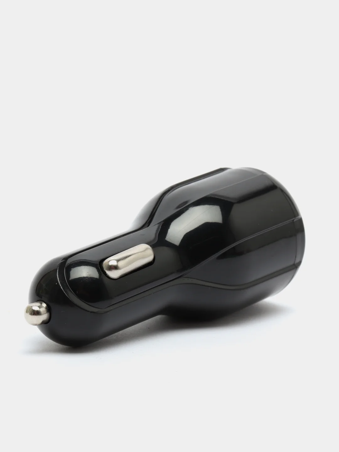 Черный автомобильное зарядное устройство на 2 USB разъема (3,0А-3,1А), Быстрая зарядка
