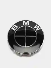 Черный центральные колпачки заглушки на диски BMW, ступичные: 56 mm, 68 mm