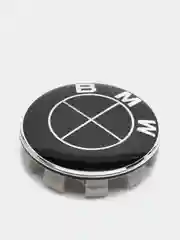 Черный центральные колпачки заглушки на диски BMW, ступичные: 56 mm, 68 mm