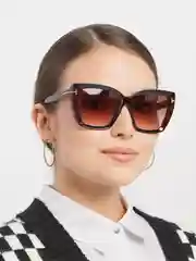 Коричневый солнцезащитные очки