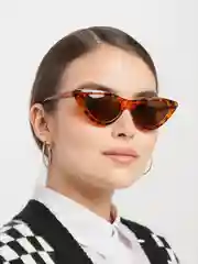 Терракотовый солнцезащитные очки кошечки