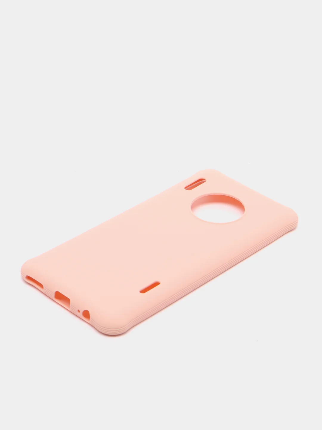 Розовый чехол силиконовый Soft-Touch для Huawei Mate 30, Mate 30 Lite, Mate 30 Pro