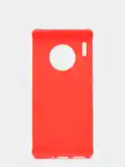 Красный чехол силиконовый Soft-Touch для Huawei Mate 30, Mate 30 Lite, Mate 30 Pro