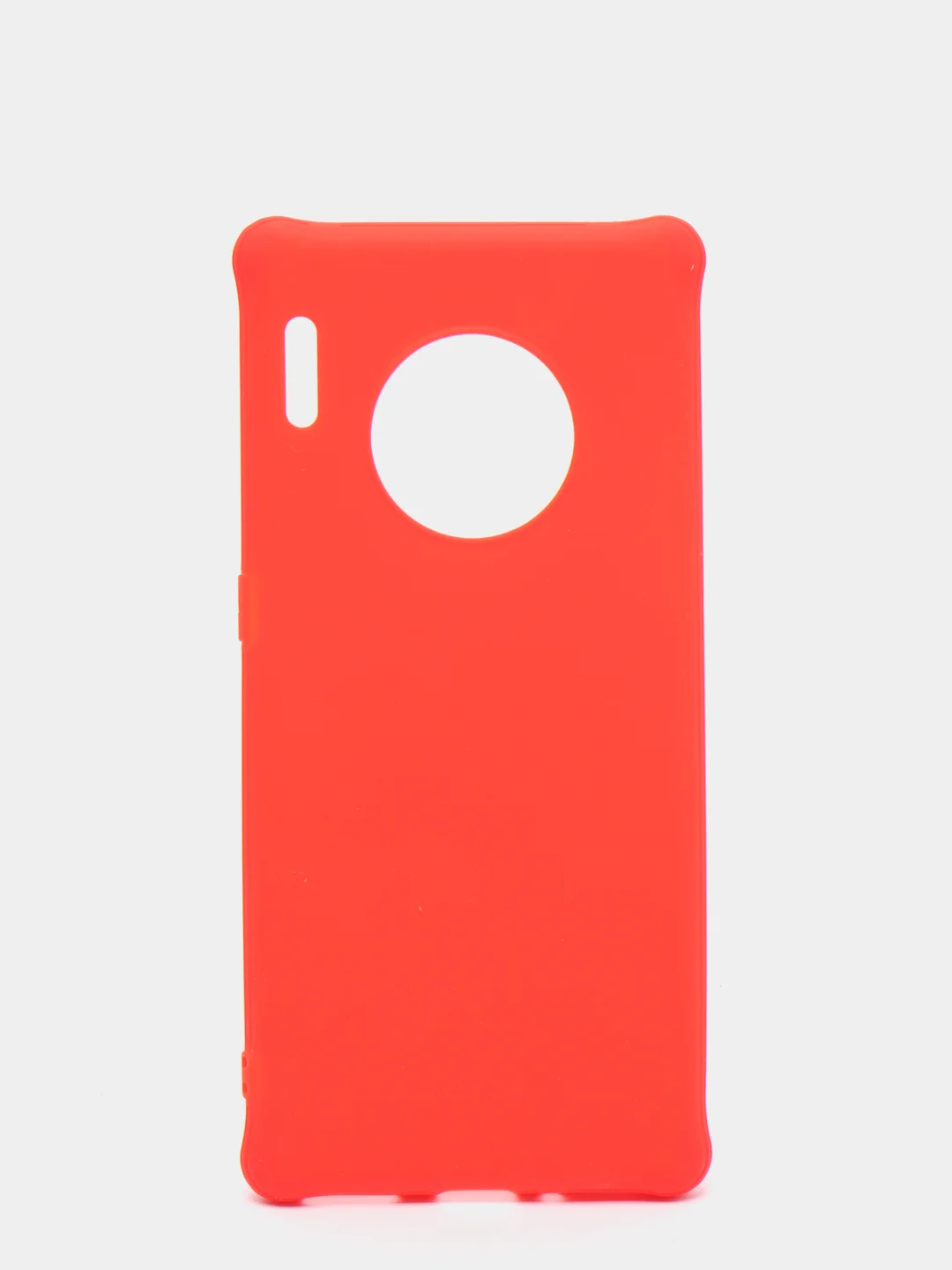 Красный чехол силиконовый Soft-Touch для Huawei Mate 30, Mate 30 Lite, Mate 30 Pro