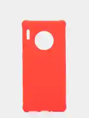 Красный чехол силиконовый Soft-Touch для Huawei Mate 30, Mate 30 Lite, Mate 30 Pro