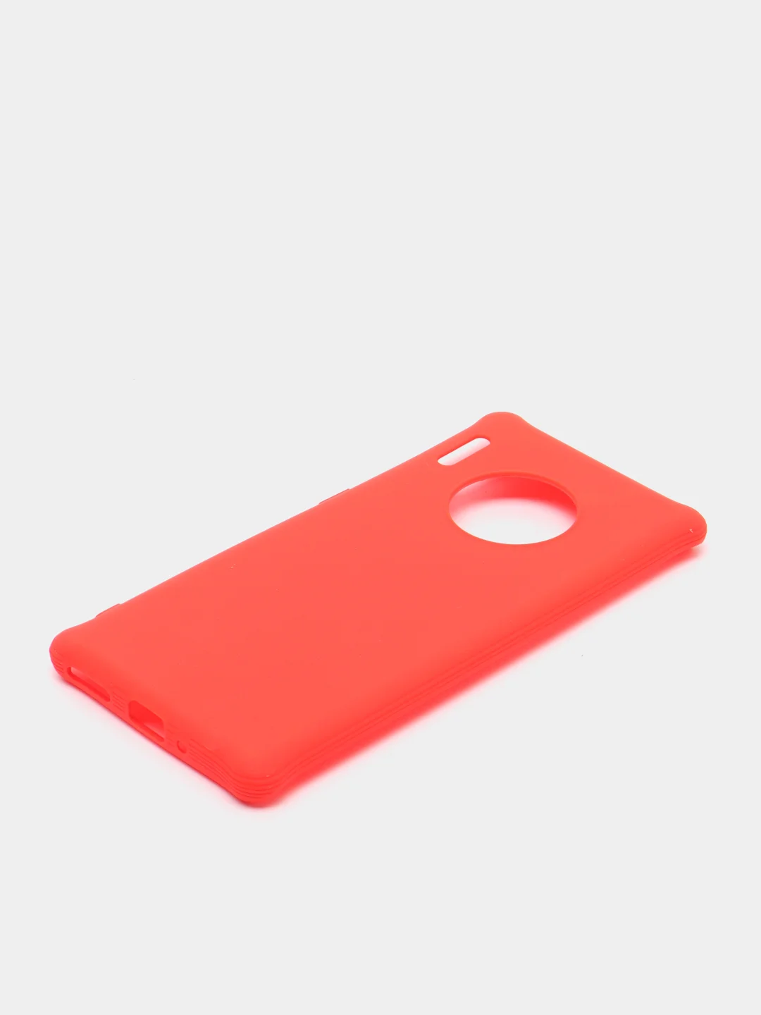 Красный чехол силиконовый Soft-Touch для Huawei Mate 30, Mate 30 Lite, Mate 30 Pro