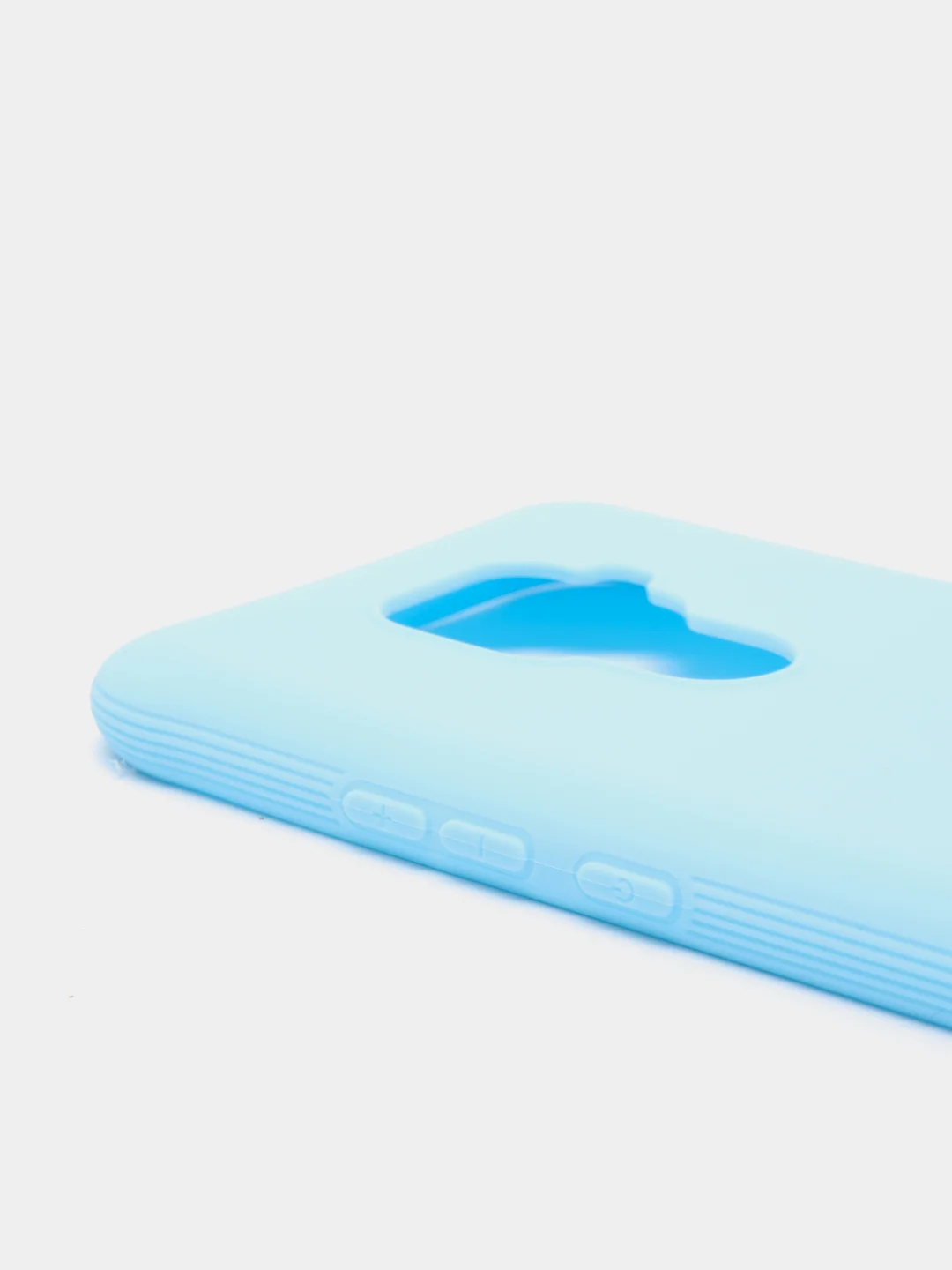 Голубой чехол силиконовый Soft-Touch для Huawei Mate 30, Mate 30 Lite, Mate 30 Pro