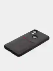 Черный чехол Xiaomi из эко кожи на модели Mi 8 Mi 8 Lite Mi 10 Mi 10 Lite Mi 6X Mi A2