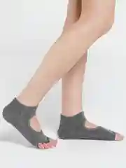 Угольный носки короткие спортивные для йоги non slip противоскользящие