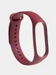 Бордовый силиконовый ремешок для фитнес браслета Xiaomi Mi Band 3/4/5