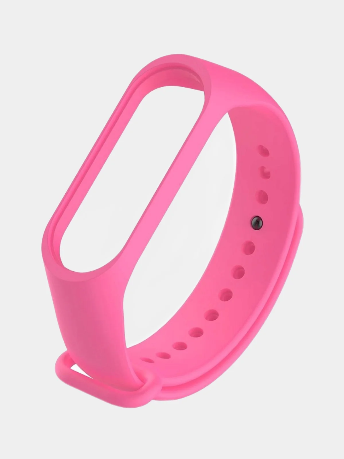 Розовый силиконовый ремешок для фитнес браслета Xiaomi Mi Band 3/4/5