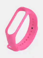 Розовый силиконовый ремешок для фитнес браслета Xiaomi Mi Band 3/4/5