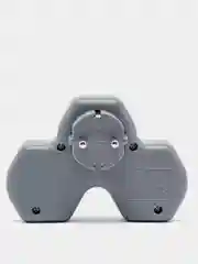 Cетевой разветвитель на два выхода с заземляющим контактом и двумя USB выходами 250V. 16A