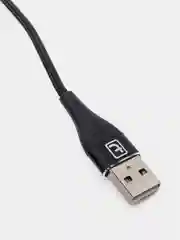 Черный usb кабель Twitch для быстрого заряда 2.4 А + магнитный коннектор micro, type c, Apple Ios