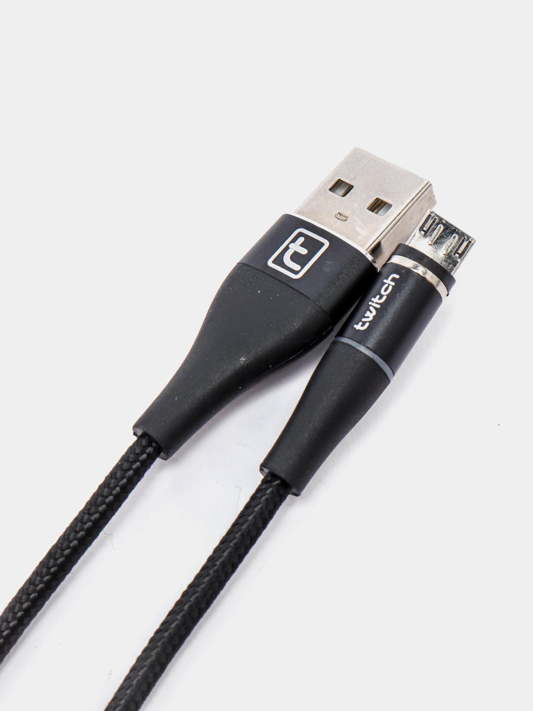 USB кабель Twitch для быстрого заряда 2.4 А + магнитный коннектор micro,  type c, Apple Ios купить по цене 309 ₽ в интернет-магазине Магнит Маркет