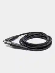 Черный usb кабель Twitch для быстрого заряда 2.4 А + магнитный коннектор micro, type c, Apple Ios