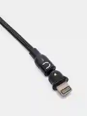 Черный usb Кабель для зарядки и передачи данных Charget 3.0 A (micro, Type C, Apple lightning)