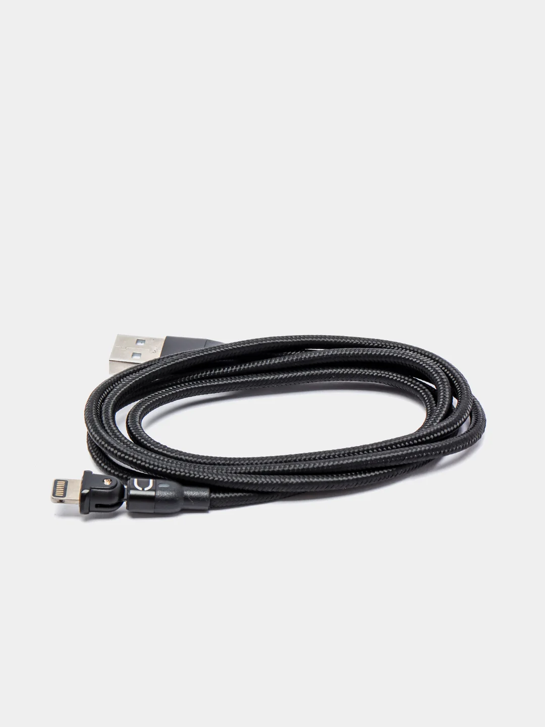 Черный usb Кабель для зарядки и передачи данных Charget 3.0 A (micro, Type C, Apple lightning)