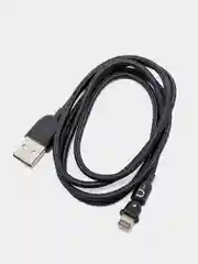 Черный usb Кабель для зарядки и передачи данных Charget 3.0 A (micro, Type C, Apple lightning)