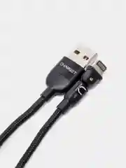 Черный usb Кабель для зарядки и передачи данных Charget 3.0 A (micro, Type C, Apple lightning)