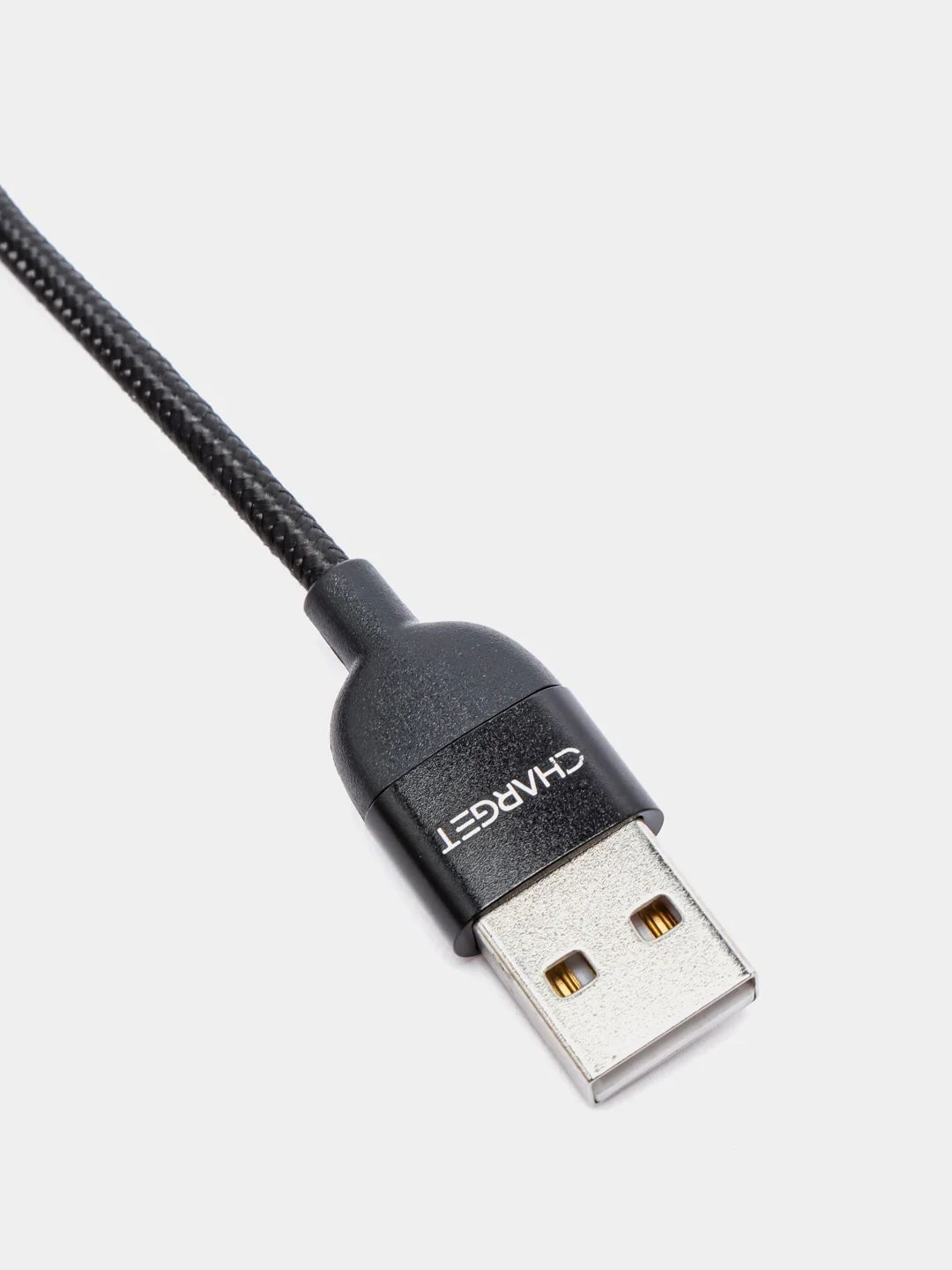 Черный usb Кабель для зарядки и передачи данных Charget 3.0 A (micro, Type C, Apple lightning)