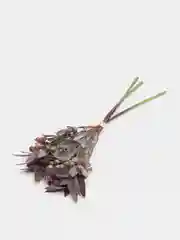 Тёмно-бордовый искусственные цветы боярышник, зелень, искуственная трава