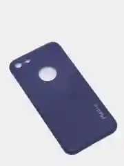 Накладка iPhone 7 / 8 / SE 2020 Platina Super Slim, 0.3 мм, Carbon Design, синий