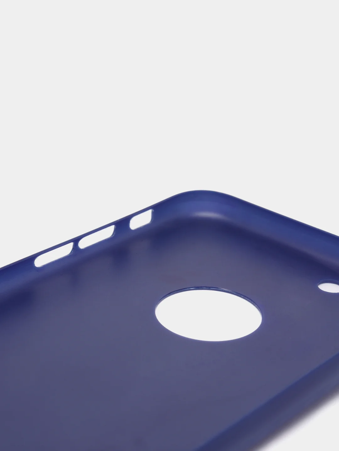 Накладка iPhone 7 / 8 / SE 2020 Platina Super Slim, 0.3 мм, Carbon Design, синий