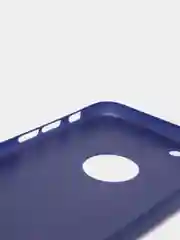 Накладка iPhone 7 / 8 / SE 2020 Platina Super Slim, 0.3 мм, Carbon Design, синий