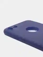 Накладка iPhone 7 / 8 / SE 2020 Platina Super Slim, 0.3 мм, Carbon Design, синий