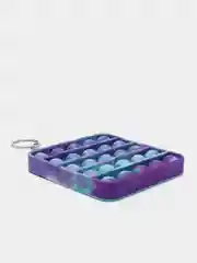 Бирюзовый игрушка-антистресс Pop It, брелок