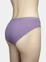 Лавандовый женские однотонные трусы