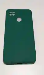 Зеленый чехол с защитой камеры и бархатом внутри для XIAOMI REDMI 9C