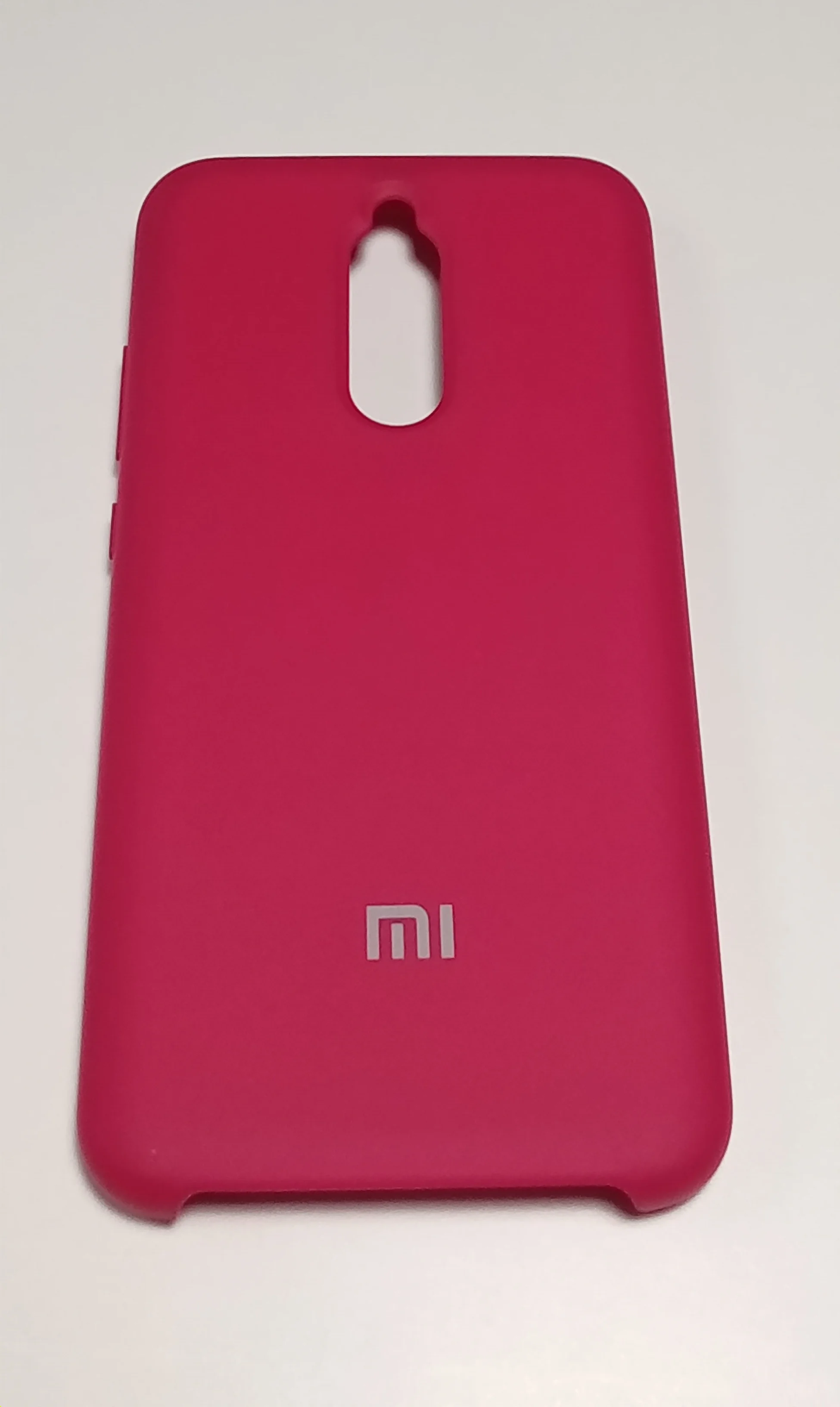 Красный чехол с бархатом внутри для Xiaomi Redmi 8