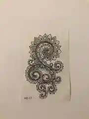 Серый меланж временные татуировки