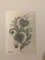 Серый меланж временные татуировки