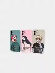Чехол силиконовый "Клинок, рассекающий демонов" для iPhone XR, 11, 12 mini, 12 Pro, 13 Pro