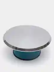 Розовый вращающаяся подставка для торта