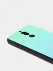 Черный градиентный чехол из закалённого стекла для Huawei Mate 10 lite