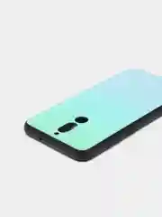 Черный градиентный чехол из закалённого стекла для Huawei Mate 10 lite