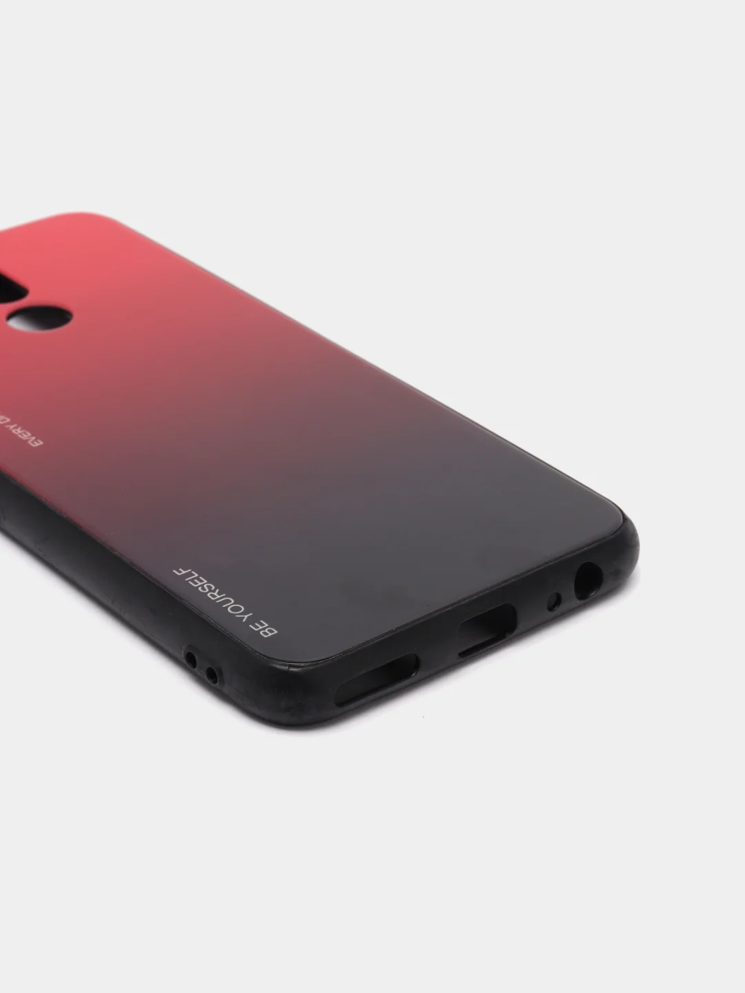 Коричневый градиентный чехол из закалённого стекла для Huawei Mate 10 lite