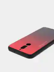 Коричневый градиентный чехол из закалённого стекла для Huawei Mate 10 lite