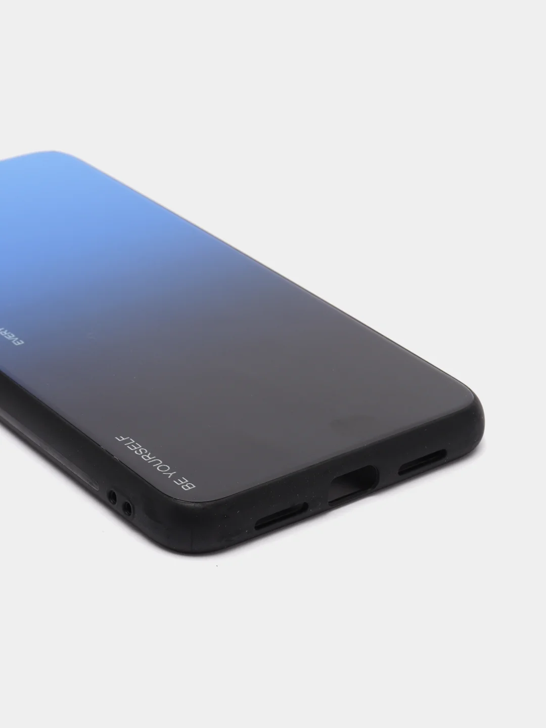 Серый градиентный чехол из закалённого стекла для Huawei P20