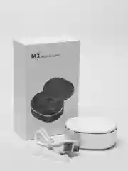 Белый беспроводные наушники  M3   Bluetooth 5.0
