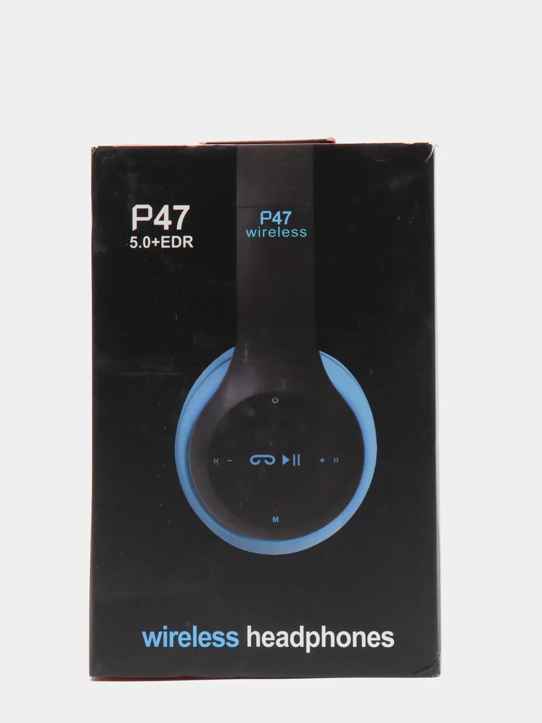 Синий беспроводные наушники P47 Bluetooth 5.0