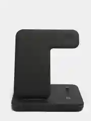 Черный беспроводное зарядное устройство Z5, 3 в 1 для смартфона, Apple Watch, AirPods
