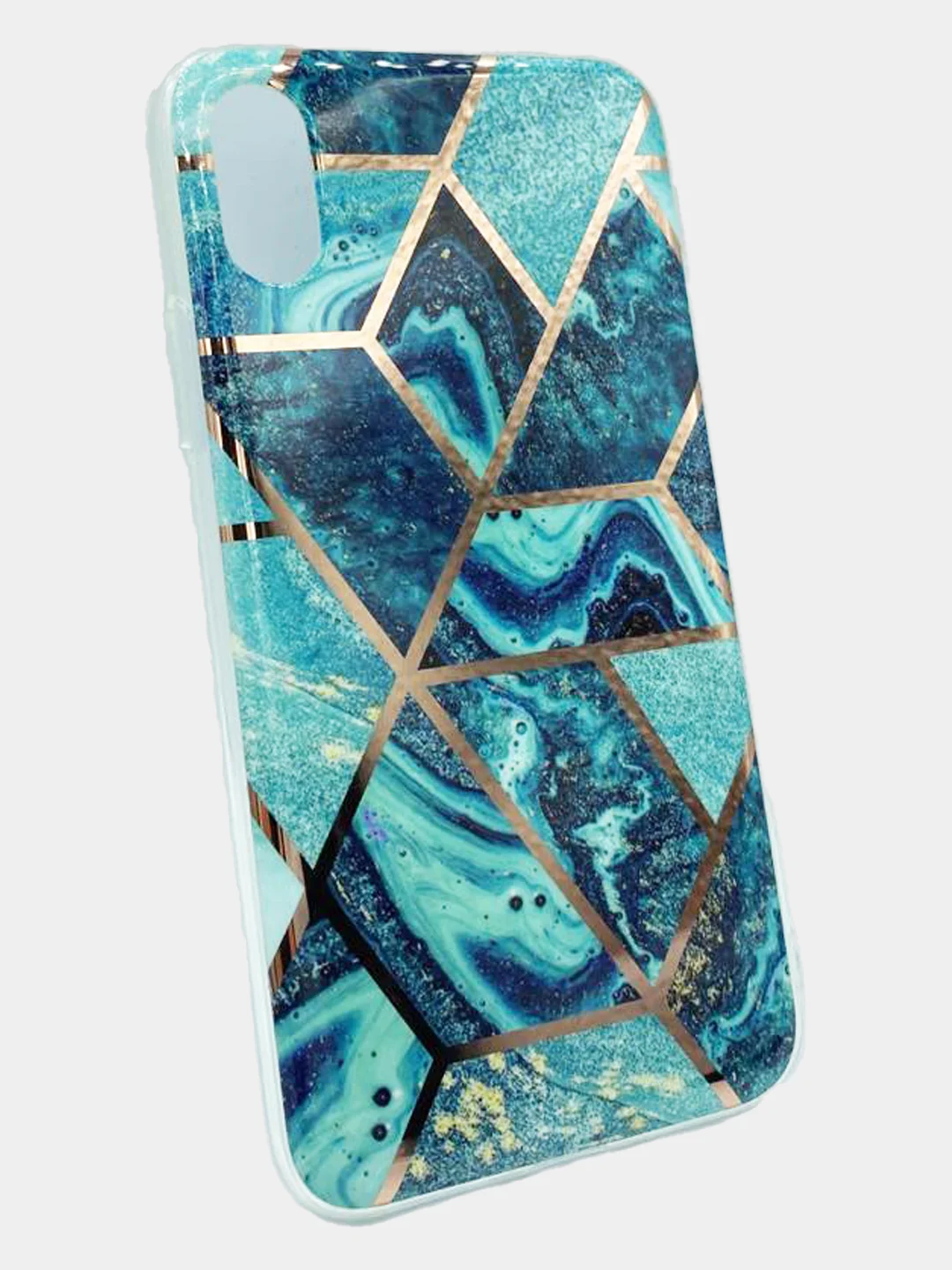 Бирюзовый чехол для iPhone X / XS