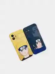 Алый чехол аниме "Наруто" 6 для iPhone 6/6s 7/8 Plus XS 11 XR 12 13 mini Pro